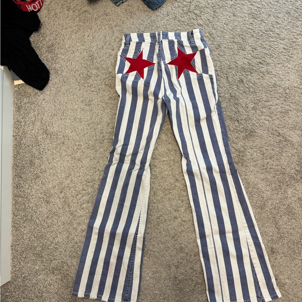 Free People firecracker flare jeans size 28